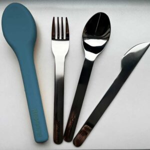 Camping Besteck Set Blau