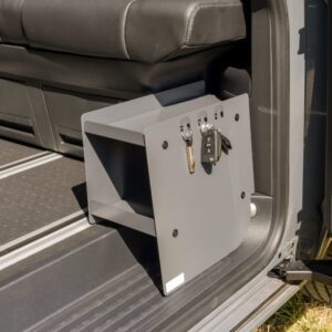 Schuhaufbewahrung shoeBOXX Schiebetür Fahrerseite für Volkswagen T5/T6/T6.1