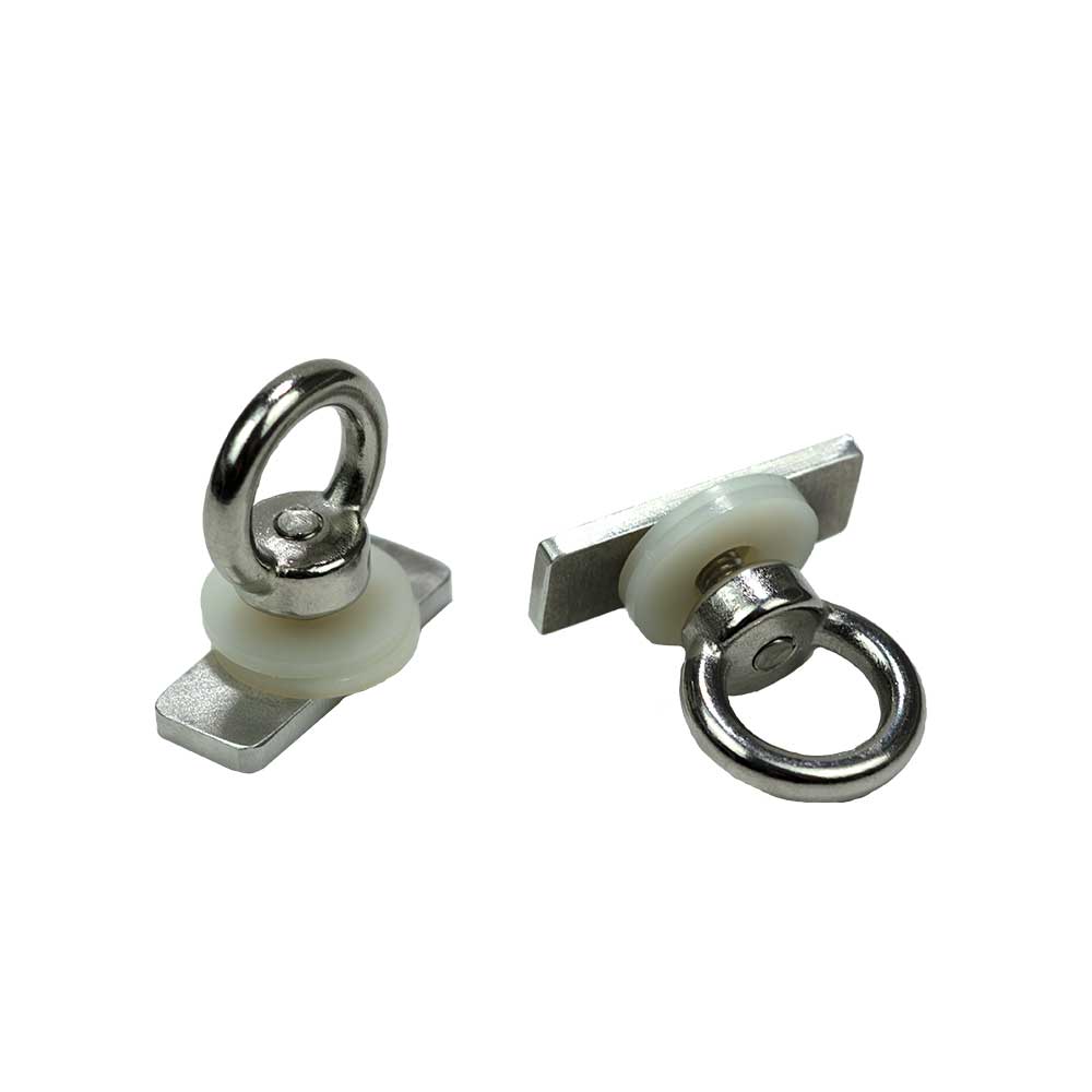 Öser Kederschiene auf weißem Hintergrund