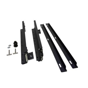 Alle heckBOXX Teile des DIY Starter Sets für den VW 711 sind hier einzeln auf einem weißen Hintergrund aufgezeigt