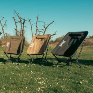 Bus-Boxx Defthike Faltbarer Campingstuhl - Free Lounge Chair -