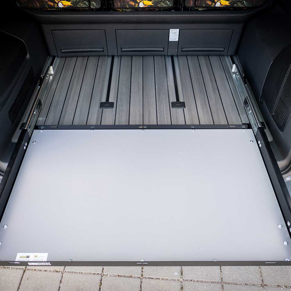 Heckauszug heckBOXX DIY Starter für Volkswagen T5/T6/T6.1 558 mm – Bild 2