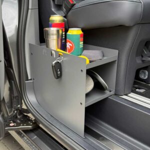 Schuhaufbewahrung shoeBOXX DIY Schiebetür Beifahrerseite für Ford Custom Tourneo V710